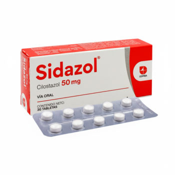 Sidazol 50Mg x 30Tab Cilostazol Cofasa