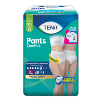 Pañal Tipo Pants Comfort Adulto Talla L x 8Und Tena