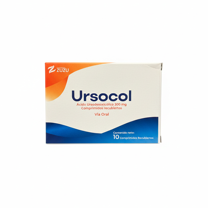 Ursocol 300Mg x 10Caps ZuzuAcido Ursodesoxicolico