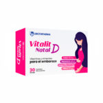 Vitalit Natal D x 30Tab Vitaminas-Minerales Drotafarma