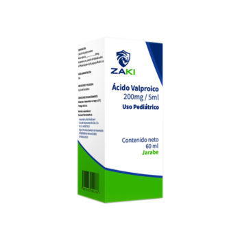 Acido Valproico 250Mg/5Ml 60Ml Zaki