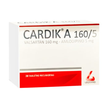 Cardik3 160-5Mg x 28Tab Valsartan/AmlodipinoExforge