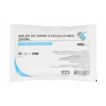 Bolsa Recolectora De Orina Cystoflo-Med 2000 Ml x 1 Und Medaid