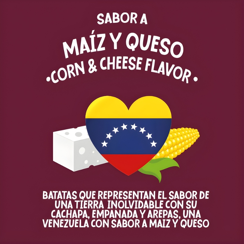 Batata Venezolanisima 125Gr Maiz Y Queso Blanco Surthy Cooks (2)