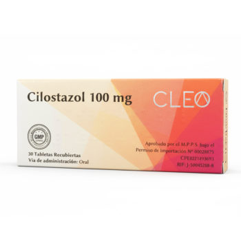 Cilostazol 100Mg x 30Tab Cleo Pharma