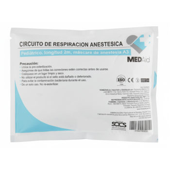 Circuito De Respiracion Ped 2M Ref 111-2020 Medaid