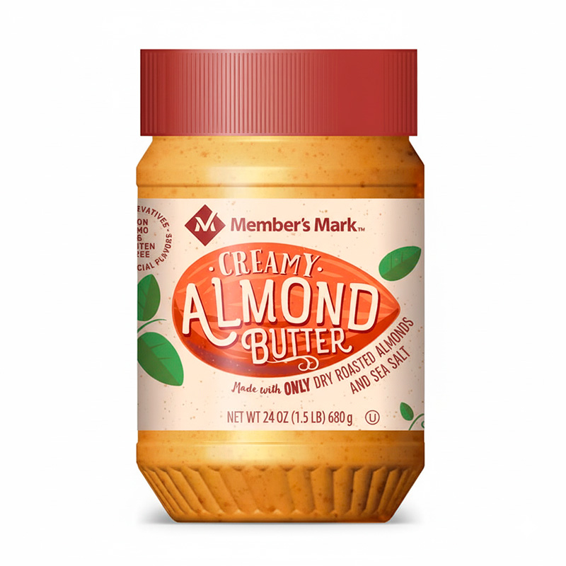 Cremy Almendra Butter-Mantequilla De Almendras 680Gr Members Mark