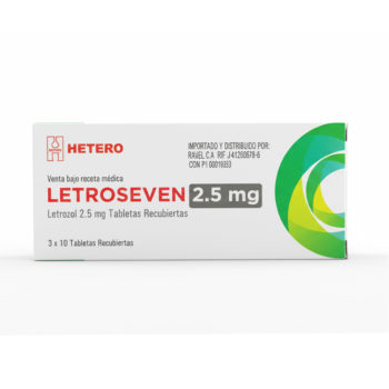 Letroseven 2.5 Mg x 30Tab Letrozol HeteroLab Farma