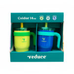 Termo Reduce Cooldee 14Oz Pack Verde-Azul
