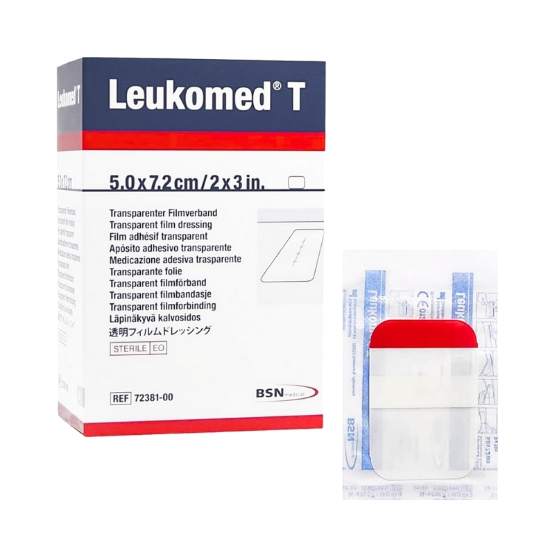 Aposito Leukomed T Plus 5.0 x 7.2 Cm 2x 3 In x 1 Unidad