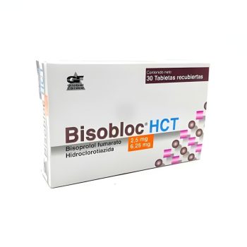 Bisobloc Hct 2.5-6.25mg x 30Tab Bisoprolol-Hct Global Farma