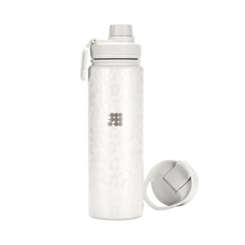 Cubitt Hydro Bottle 710mL 24oz White Cheetah