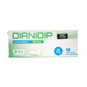 Dianidip 10mg x 10Tab Lercanidipina Distrilab