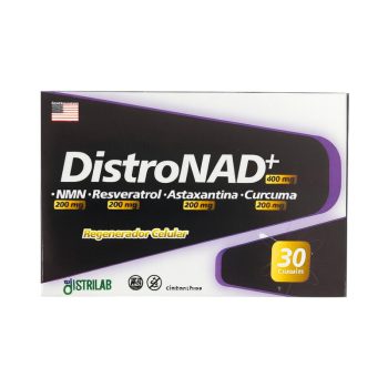 Distronad+ 400mg x 30Cap Nmn-Resveratrol-Astaxantina-CurcumaDistrilab