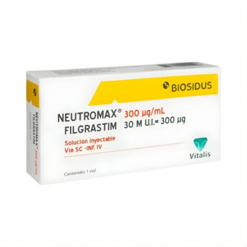 Neutromax Solucion Inyectable 30M U.I 300Mcg 1mL FilgrastinBiosidus