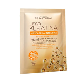 Pl Be Natural Lisso Keratin Treatment Mask 35gr Mascarilla