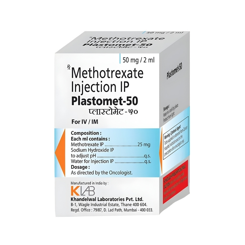 Plastomet-50 Amp 50Mg 2Ml Metotrexato