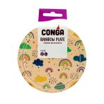 Platos De Fiesta Arcoiris N° 7 8Pcs Conga