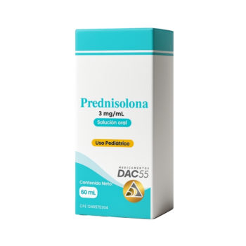 Prednisolona Solucion Oral 3Mg/Ml 60Ml Dac 55