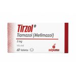Tirzol 5Mg x 60Tab Tiamazol Dollyfarma