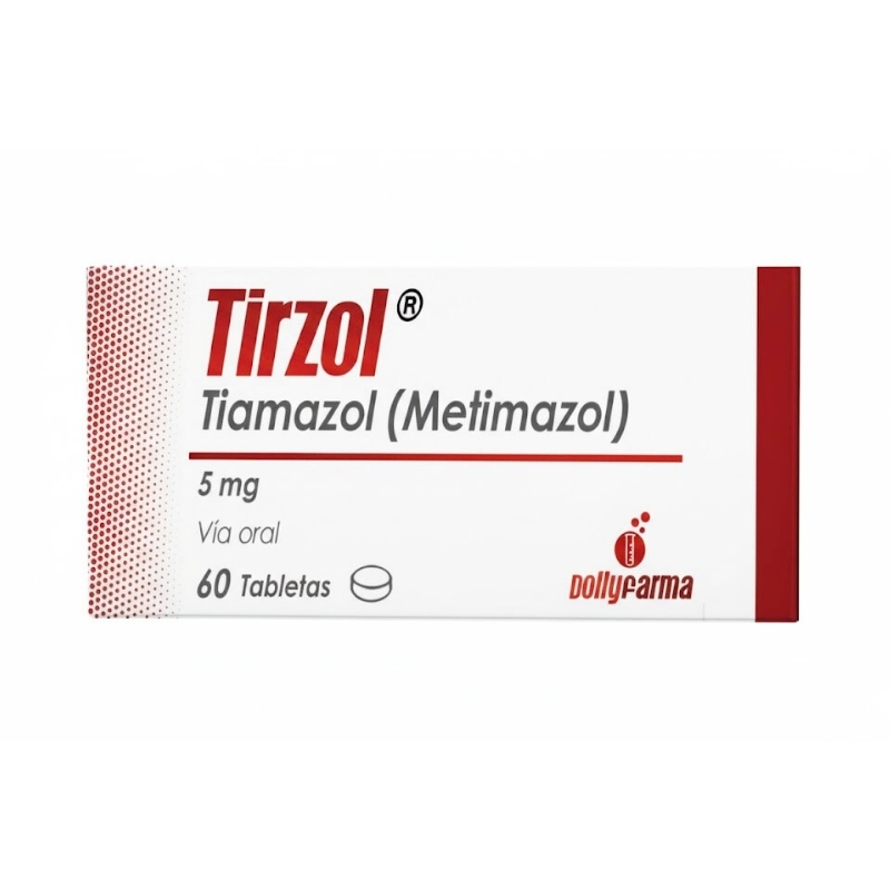 Tirzol 5Mg x 60Tab Tiamazol Dollyfarma