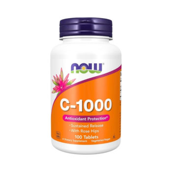 Vitamina C-1000 C/ Rose Hips x 100Tablets Now