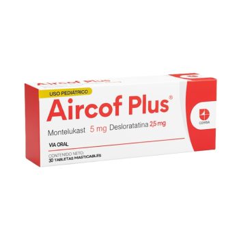 Aircof Duo 5mg -2.5mg x 30Tab Mast Montelukast-Desloratadina Cofasa