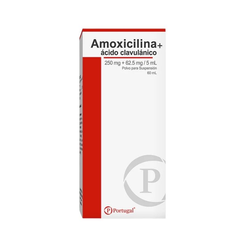 Amoxicilina+Acido Clavulanico 250-62.5Mg_5Ml 60Ml Portugal