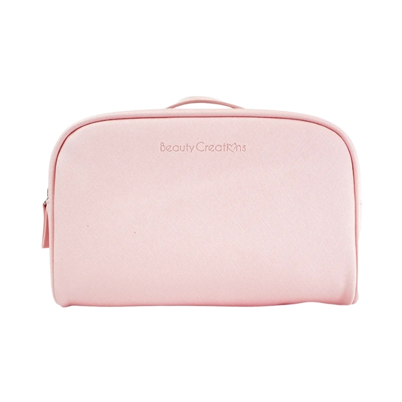 Beauty Creations Cosmetiquera Doble Cremallera Rosa Cbdz-Ps