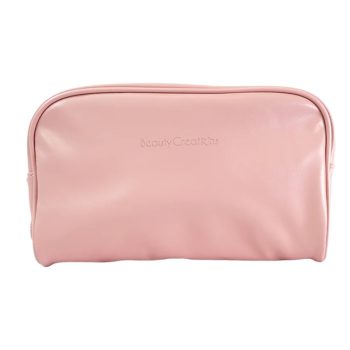 Beauty Creations Cosmetiquera Grande Doble Cremallera Rosa Cmbz-Pm
