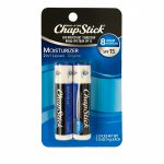 CHAP STICK MOISTURIZER SPF15 4GR X2STICKS