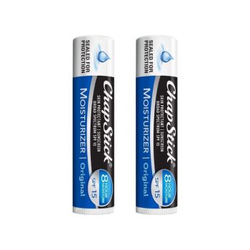 Chap Stick Moisturizer Spf15 4gr x 2Sticks
