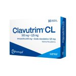 Clavutrin Cl 500-125Mg x 10Tab Amoxicilina+ Ac Clavulanico Portugal