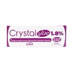 Crystal Visc Sodium Hyaluronate 1.8% 1mL Jeringa Prellenada Visco Elastico Pesa