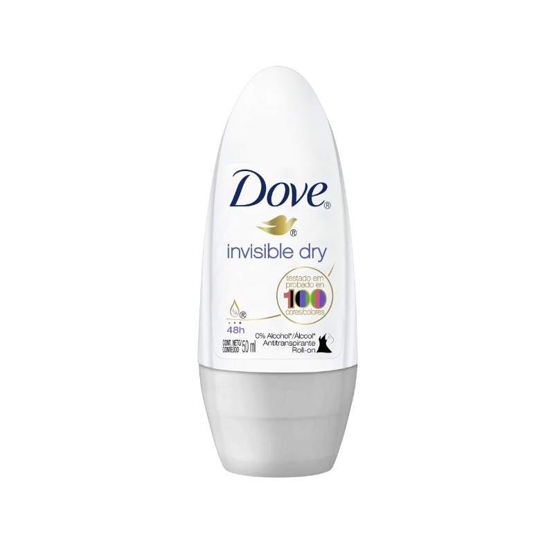 Dove Desodorante En Roll On Invisible Dry 50Gr