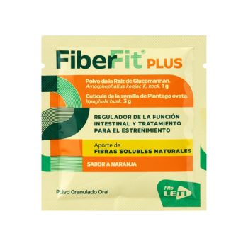 Fiber Fit Plus x 1 Sobre Plantago Ovata-Glucomannan Leti