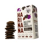 Galletas Doble Chocolate Sin Gluten 150Gr Harinana