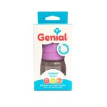 Genial Tetero De Vidrio Cuello Ancho 80mL 5Oz 0M+