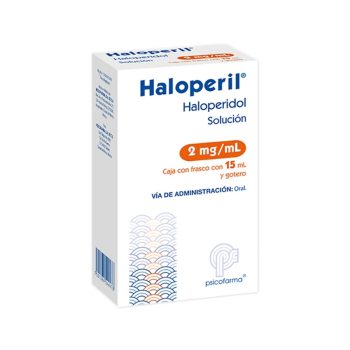Haloperil Gotas Solucion Oral 2mg/mL 15mL Haloperidol Psicofarma