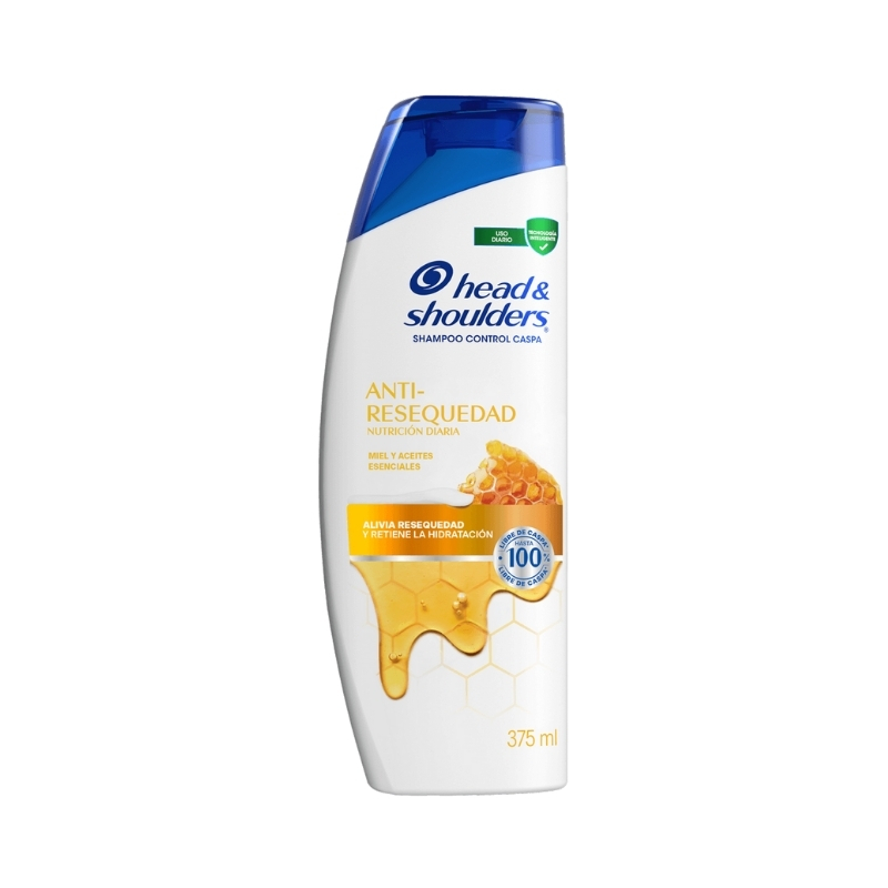 Head & Shoulders Shampoo Anti-Resequedad 375Ml