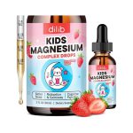 Kids Magnesium Complex Drops 60Ml Gotas Citrato De Magnesio Dilib