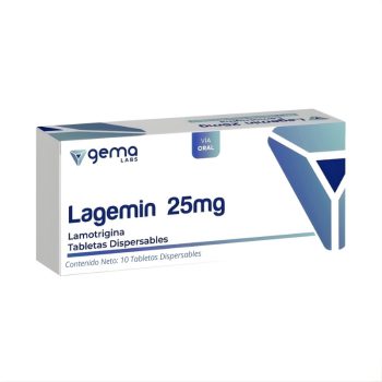 Lagemin 25mg x 10Tab Lamotrigina Gema