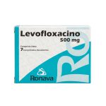 Levofloxacina 500mg x 7Tab Ronava