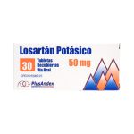 Losartan Potasico 50mg x 30Tab Plusandex