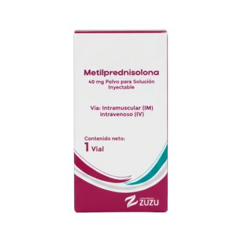 Metilprednisolona I.V/I.M 40mg x 1Amp Zuzu