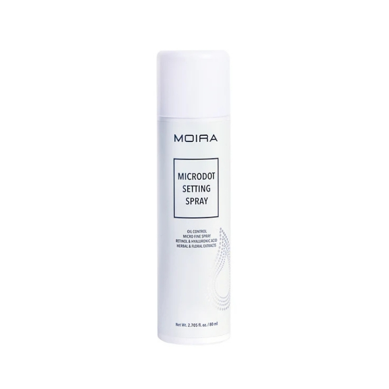 Microdot Setting Spray 80Ml Moira Fijador De Maquillaje