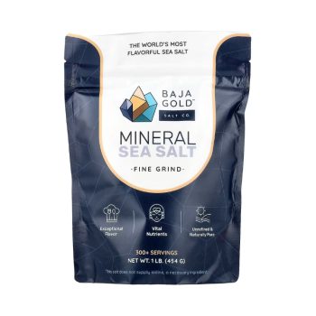 Mineral Sea Salt 1Lb 454gr Baja Gold
