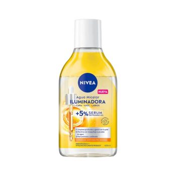 Nivea Agua Micelar Iluminadora+5% Serum 400Ml