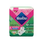 Nosotras Nocturna Natural -V Toallas Sanitarias x 8Und