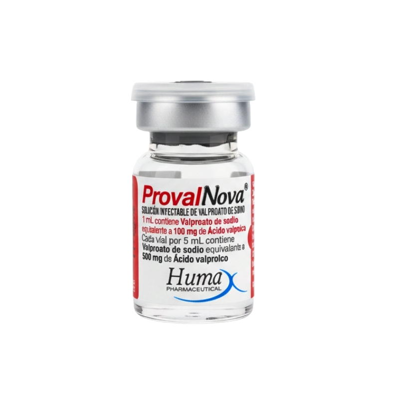 Proval Noval 500 mg x 1 Amp Ácido Valproico Humax